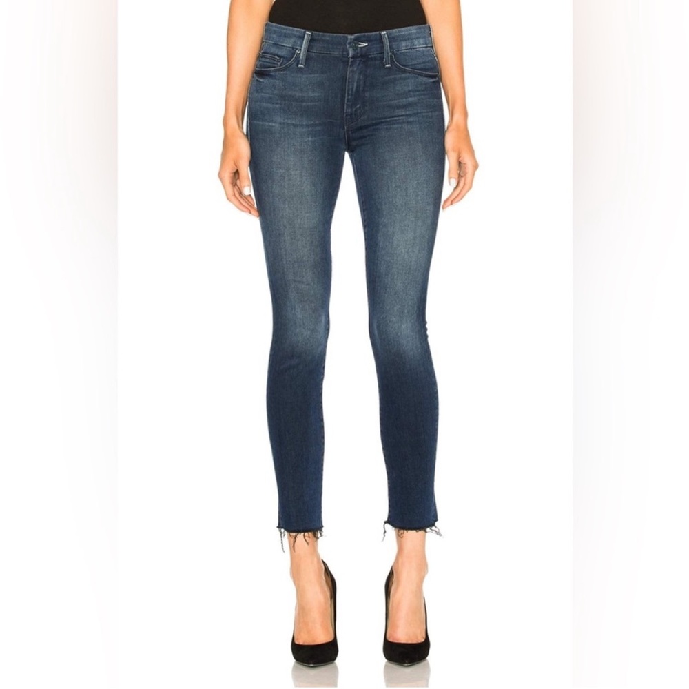 MOTHER Women's Skinny Jeans - Dark Blue